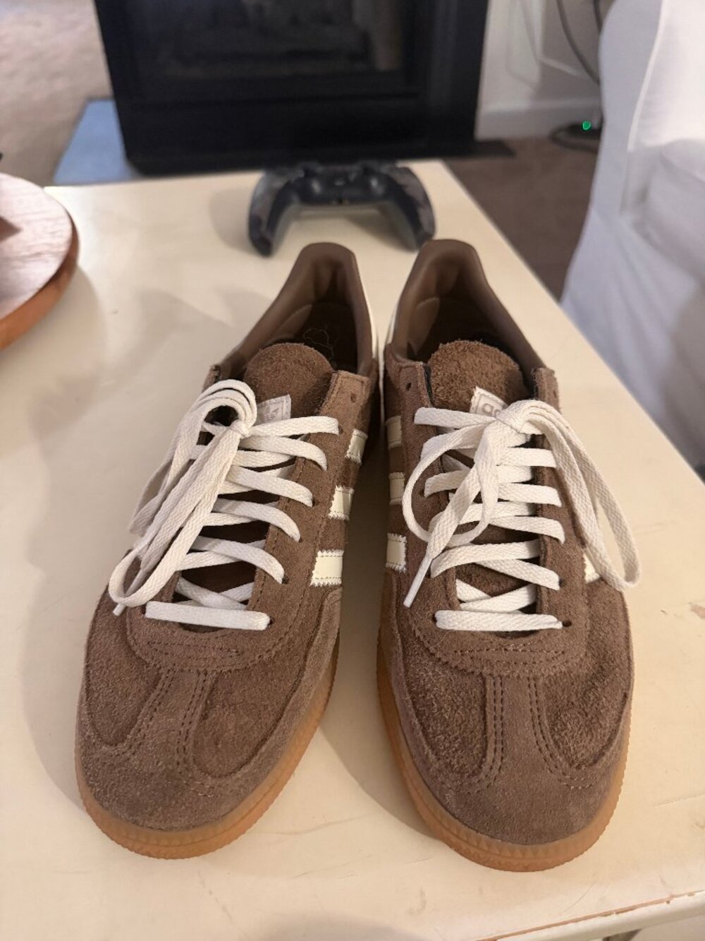 adidas Handball Spezial Earth Strata/Off White/Gum Women's 9.5